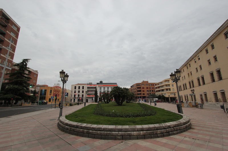 Площадь Сан-Атон в Бадахосе