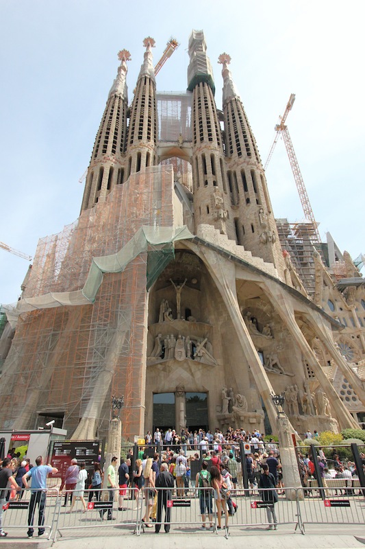 Собор Саграда Фамилия (май 2014)