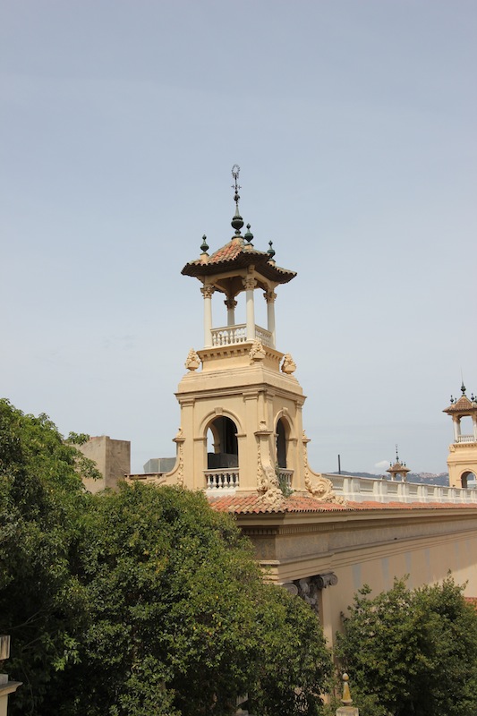 На горе Монжуик