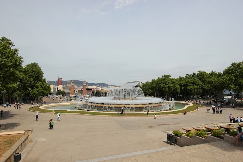 Магический фонтан Монжуика