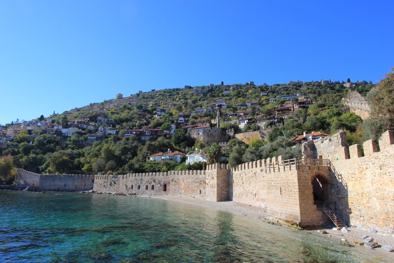 Восточный участок крепостной стены