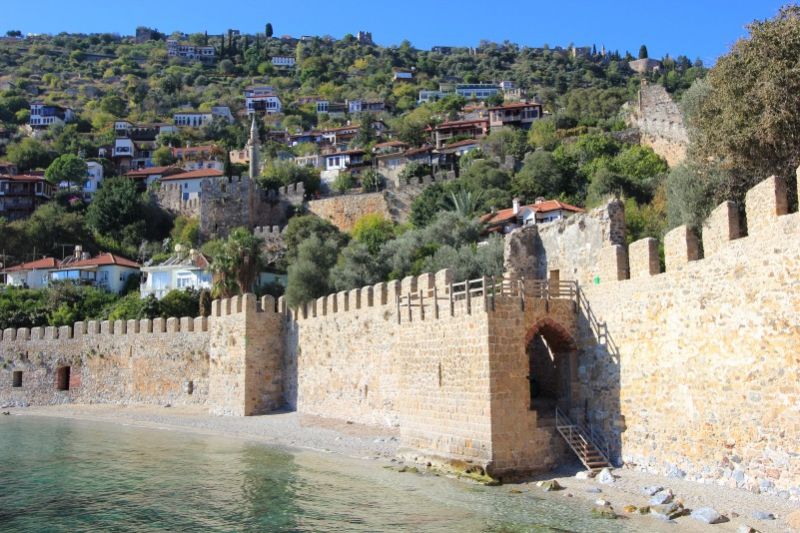 Восточный участок крепостной стены