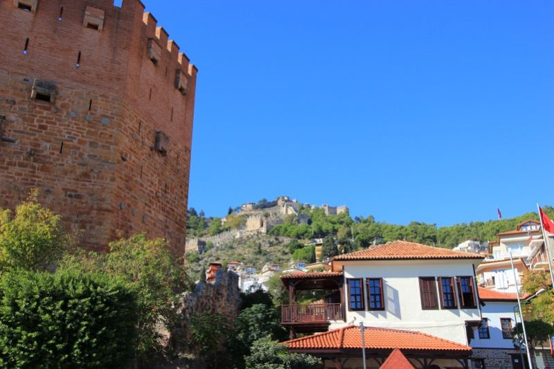 Вид на крепость Аланьи