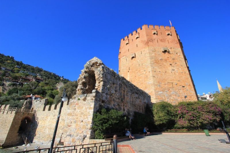 Остатки туннеля перед Кызыл Куле