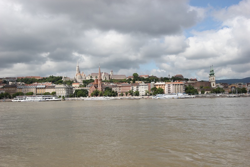 Вид на правобережье Дуная