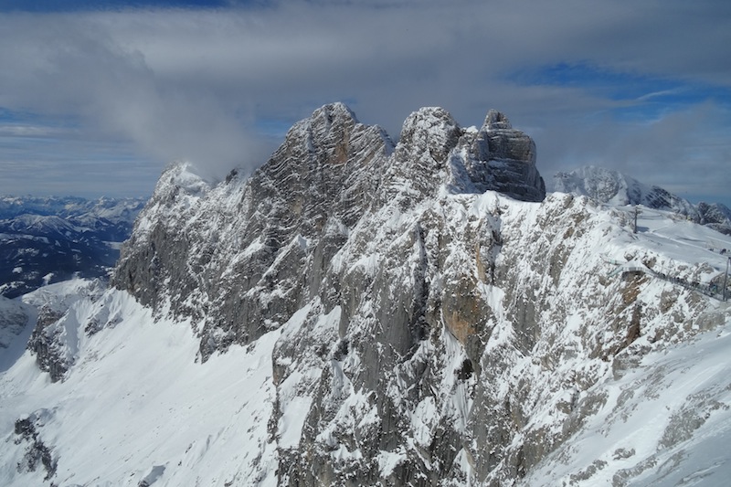 Ледники Дахштайна зимой