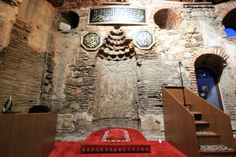 Внутри мечети Айя-София