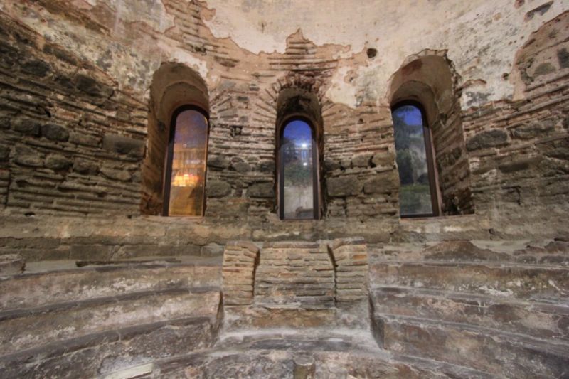 Внутри мечети Айя-София