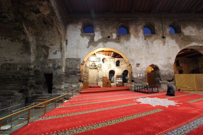 Внутри мечети Айя-София