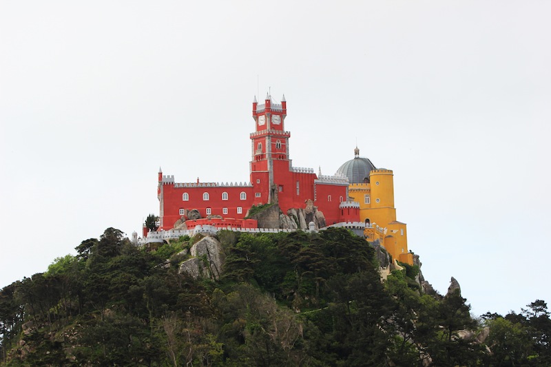 Вид на дворец Пена