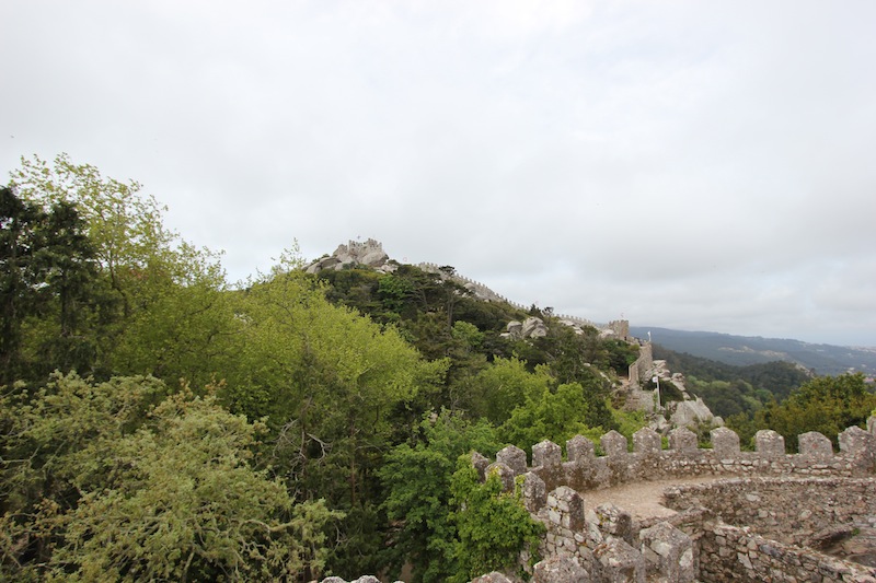 На вершине горы - Королевская башня