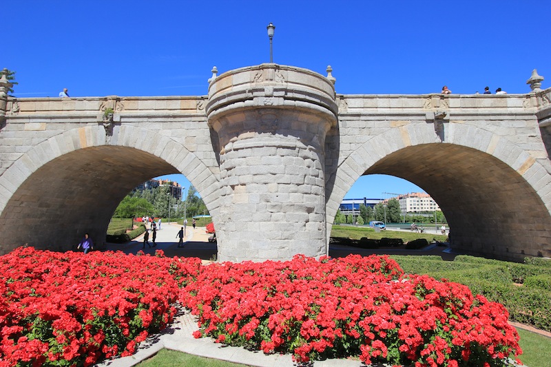 В парке Мадрид Рио