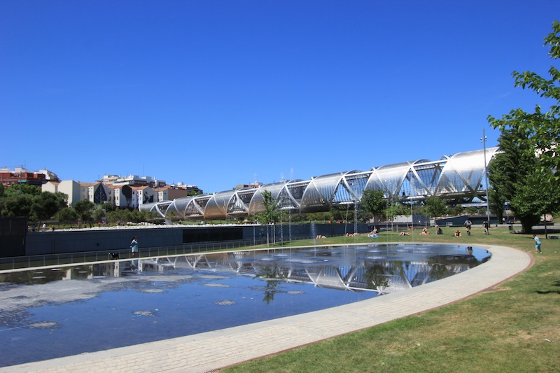 Мост Аргансуэла в Мадриде