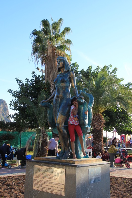 Скульптура Клеопатры в Аланье