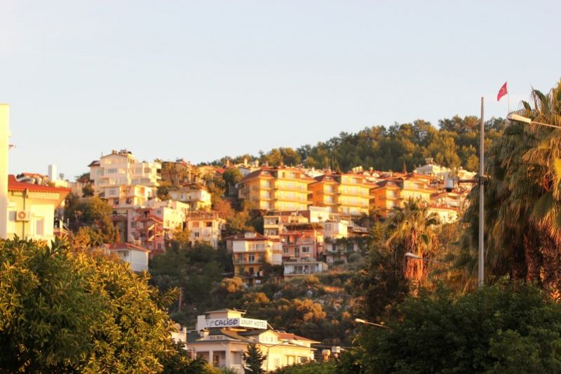 Аланья на закате дня