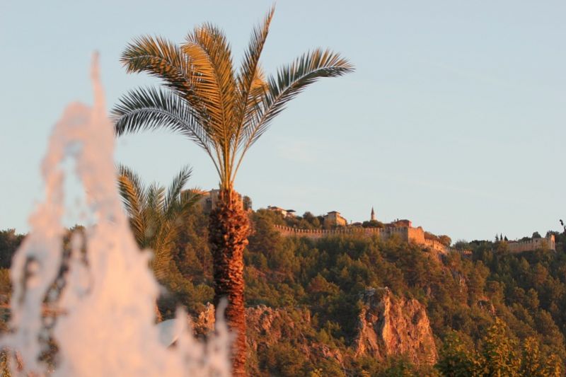 Аланья на закате дня