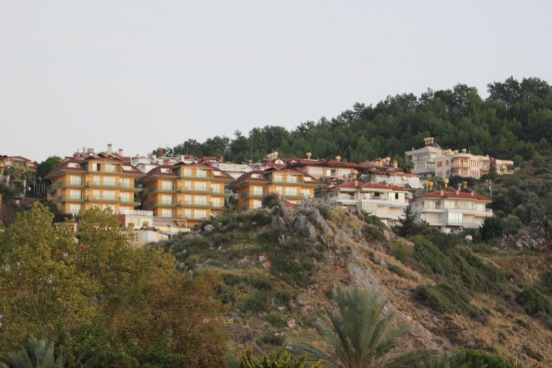 Аланья на закате дня