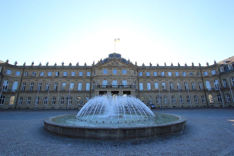 Новый дворец в Штутгарте