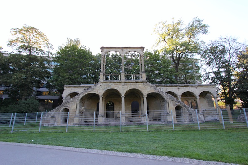 Руины Нового павильона - Neuen Lusthaus