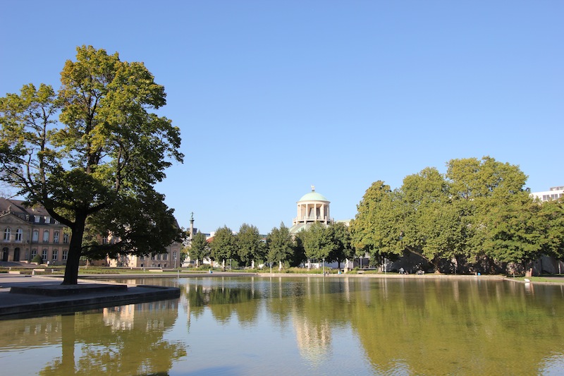 Озеро Эккен в Верхнем парке