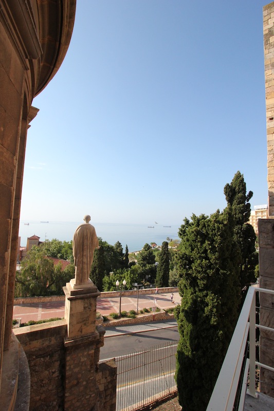 Вид с башни римского Претория