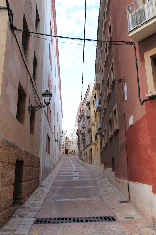 На улице Портал дель Карро