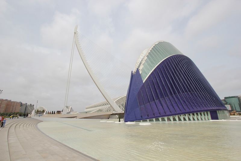 Город искусств и наук. Дворец Агора