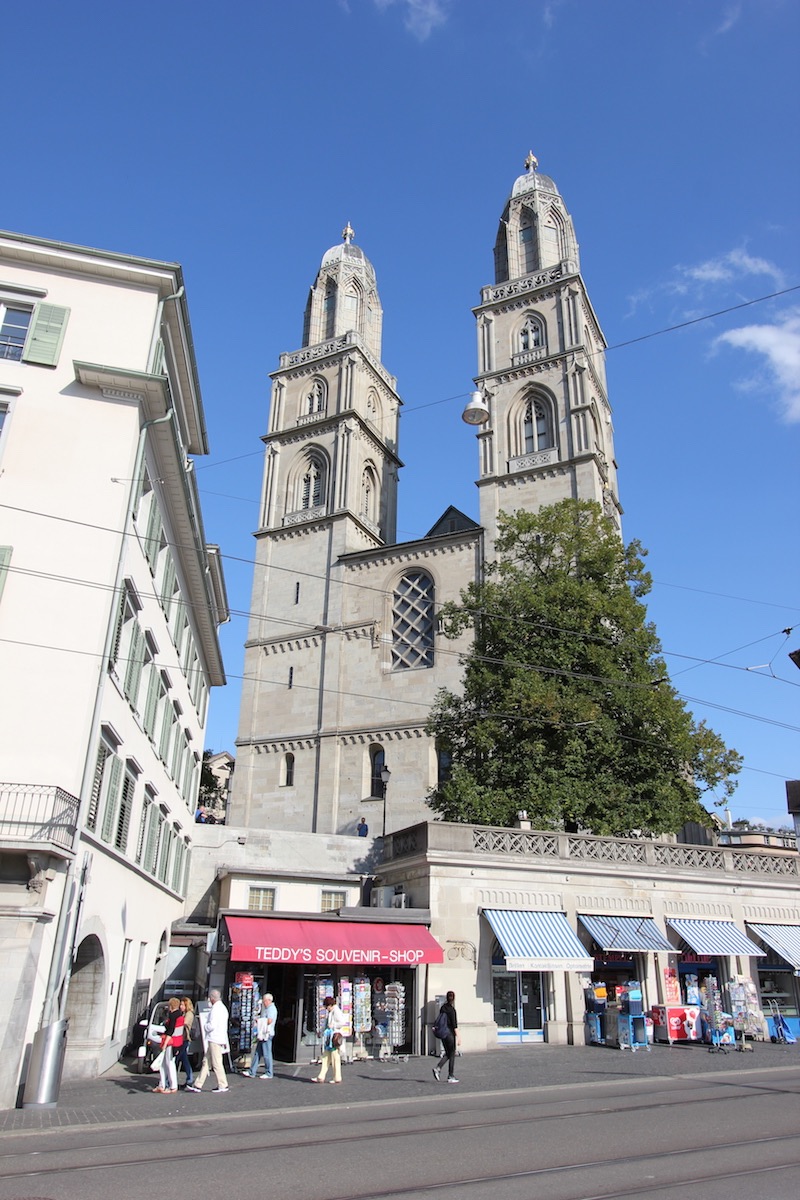 Церковь Гроссмюнстер в Цюрихе