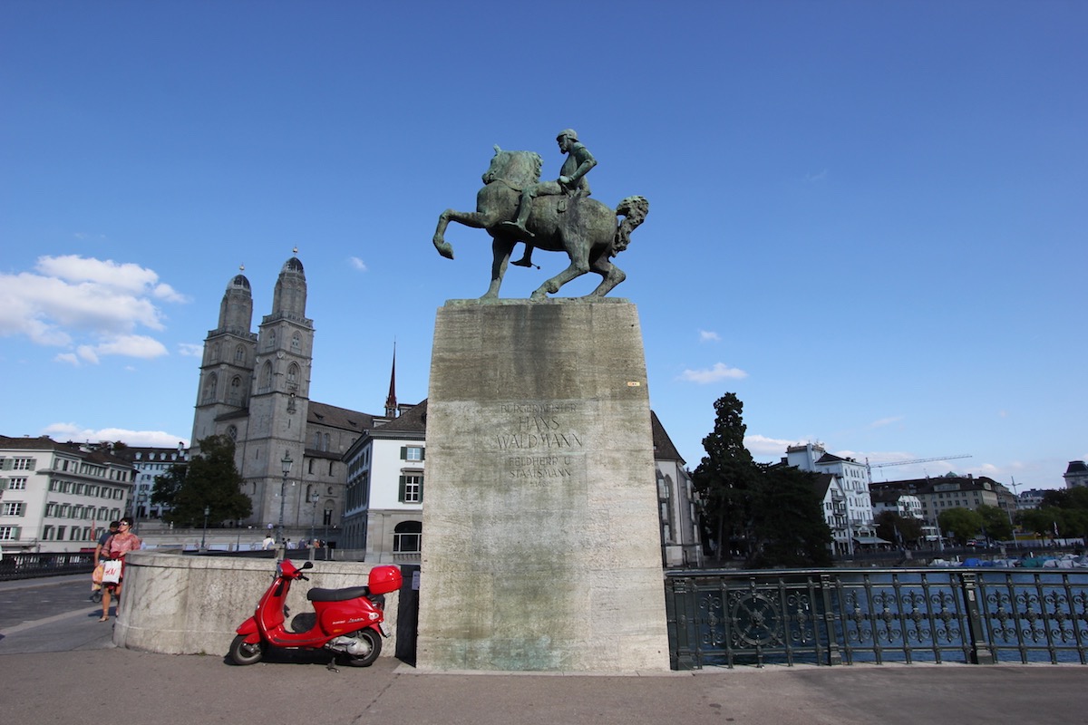 Конная статуя Ганса Вальдманна 