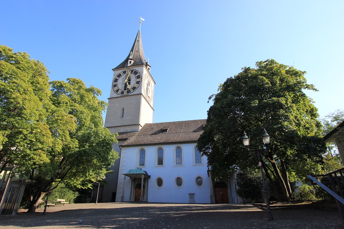 Церковь Святого Петра в Цюрихе