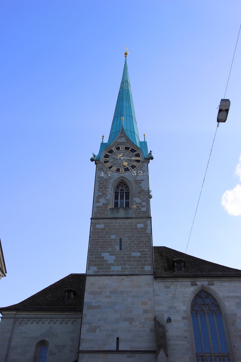 Шпиль церкви Фраумюнстер