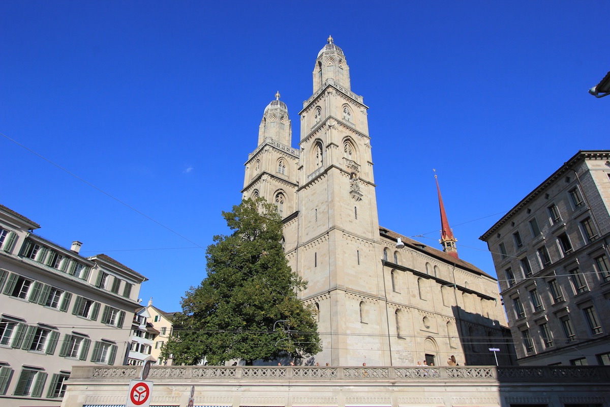 Церковь Гроссмюнстер в Цюрихе