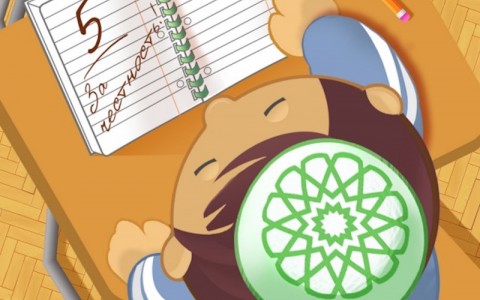 мальчик, дневник, пятерка, честность, обман