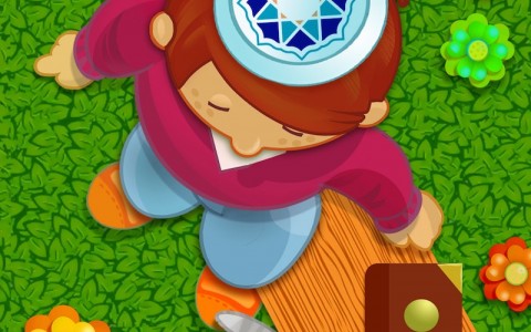 мальчик, кошка, стол, двор, Коран, цветы